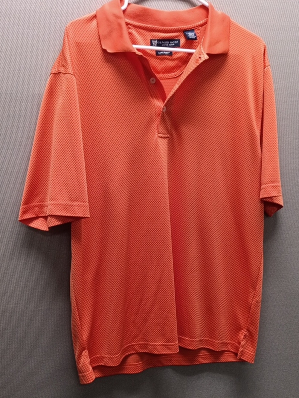 Stafford Golf Men’s Orange Performance Polo